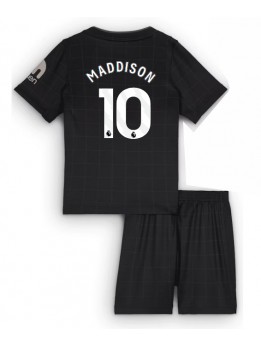 Tottenham Hotspur James Maddison #10 Replika Borta Kläder Barn 2025-26 Kortärmad (+ byxor)
